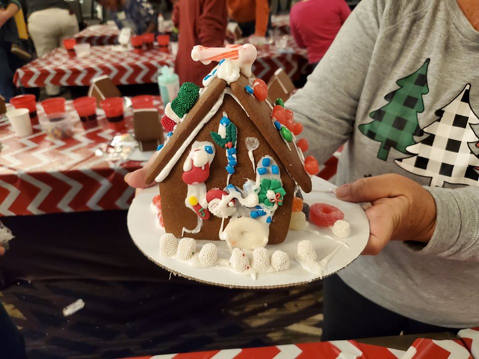 Blue Ribbon Project’s Gingerbread House Donation