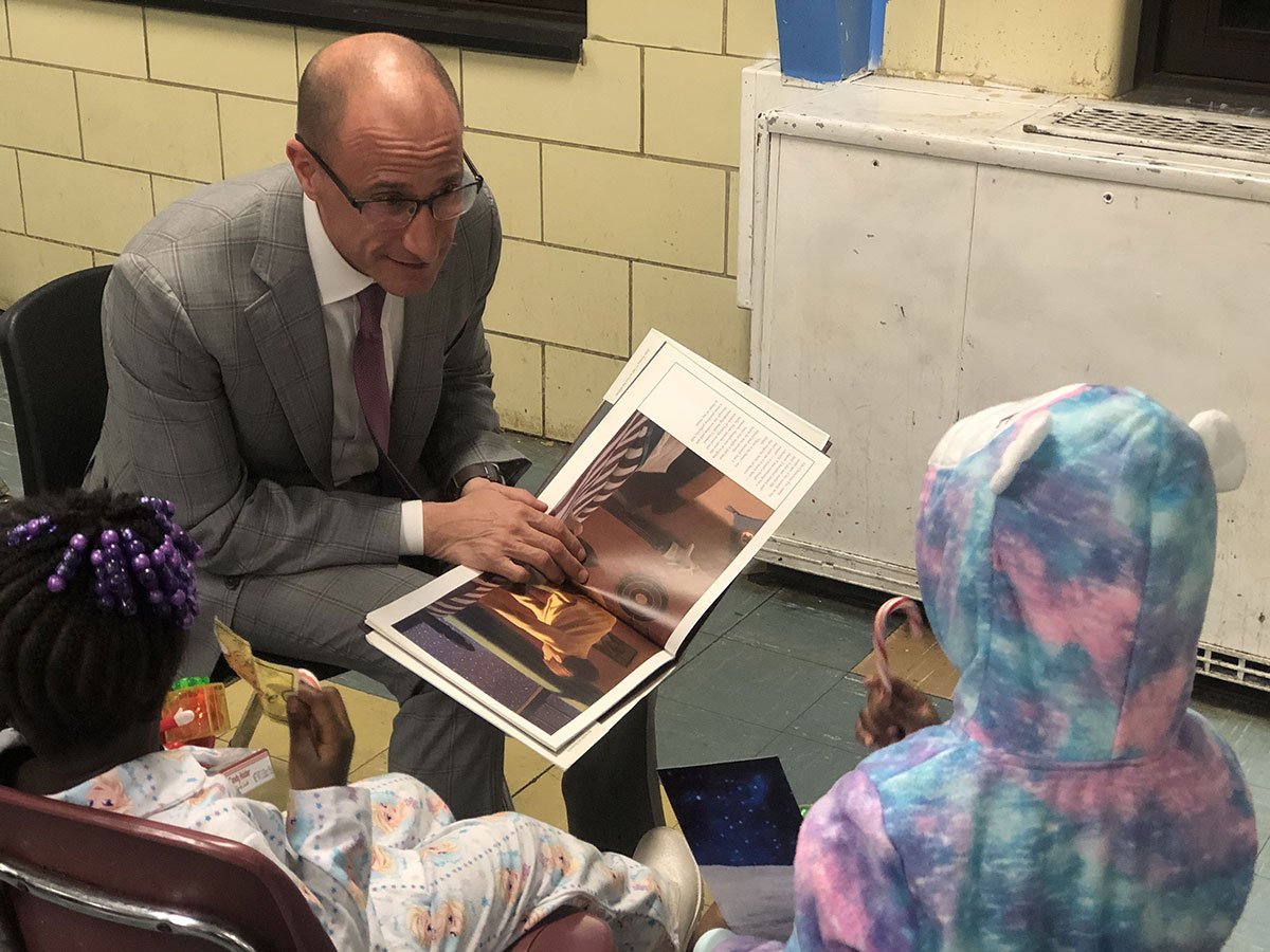 Dickie Hill Elementary School’s Family Literacy Night.