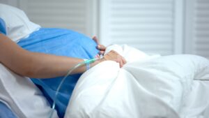 Pregnant Woman in Hospital